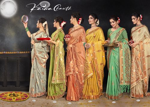 Sangam Roshni Wedding Wear Silk Saree Collection